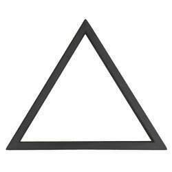 Triângulo para Bolas Numeradas 54 mm em Madeira Black