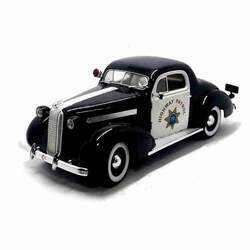 Pontiac Deluxe Police Car 1936 1:18 Signature Models Defeito Microbolhas
