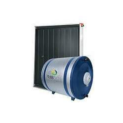 Kit Solar Boiler 200 Litros e 1 Coletor 200x100cm Inox Ribsol Energia Solar