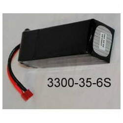 Bateria de LiPo 3300mAh 35C 22,2V com plug deans