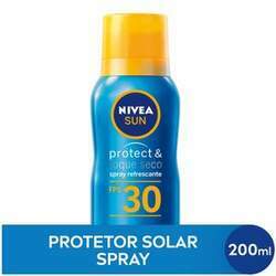 Protetor Solar Spray Nivea Sun Protect & Toque Seco Fps 30 200ml