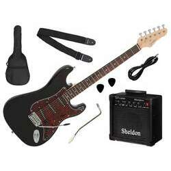 Kit Guitarra Stratocaster Giannini G 100 3 Singles Amplificador e Acessórios
