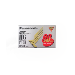 Fita Panasonic Vhsc Filmadora Nv-Tc30h