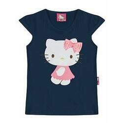 Blusa em Cotton Light Corino Hello Kitty