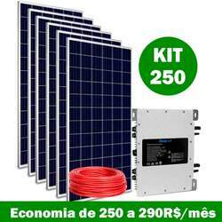 Kit Gerador Energia Solar Fotovoltaica 380Kw/h- 3,3Kwp
