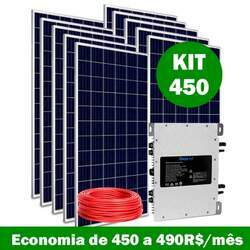 Kit Gerador Energia Solar Fotovoltaica 660Kw/h- 5,5Kwp