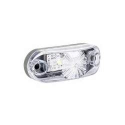 Lanterna Delimitadora Placa Caminhão / Carreta / Reboque LED Cristal