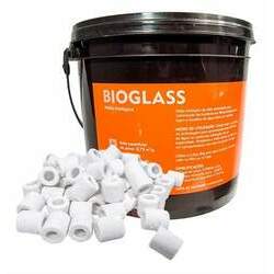 Mídia Biologica Cerâmica Cubos Bioglass 1,5kg 2,2 Litros