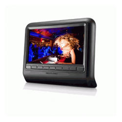 DVD Player Automotivo Multilaser 9 Pol para Encosto de Cabeça Preto - AU705