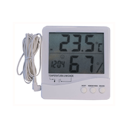 Termo-Higrômetro Digital Temperatura Interna e Externa e Umidade Interna Incoterm 766302000