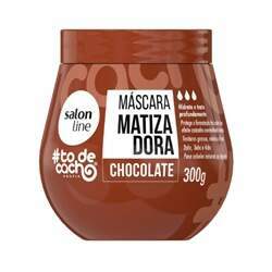 MÁSCARA MATIZADORA SALON LINE TODECACHO CHOCOLATE 300G