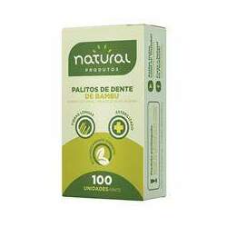 Palito de Dente Natural Bambu 100u