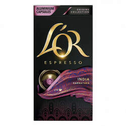 Cápsulas de Café L'or Índia - Compatíveis com Nespresso - 10 un