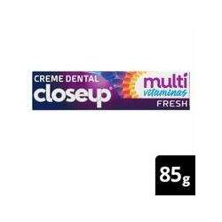 Creme Dental Closeup Multi Vitaminas 12 Benefícios Fresh 85g