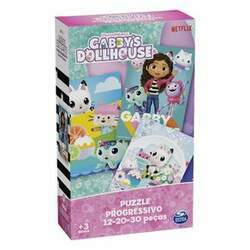 Puzzle Progressivo Gabby's Dollhouse
