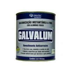 Galvalum Galvanização a Frio Aluminizada Tinta 3,6 litros Quimatic-DA3