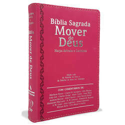 Bíblia Sagrada Mover de Deus - Letra Ultragigante (Pink)