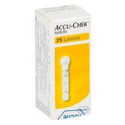 Lancetas Accu-Chek Roche Softclix Active 25 Unidades
