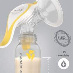 Bomba extratora de leite Manual Harmony Flex - Medela