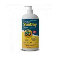 Protetor solar FPS60 sunday 1 litro Nutriex