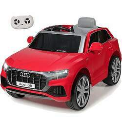 Carro Eletrico Zippy Toys Audi Q8 12V Controle Remoto Vermelho
