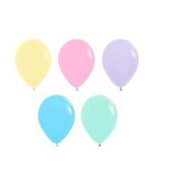 Balão Bexiga Candy Color Tam 7 - 50 Un
