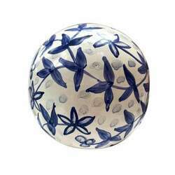 Bola G Decorativa Tema Português ceramica Pintada a mao Arte