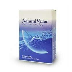 Lentes de contato Natural Vision anual