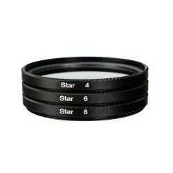 Kit filtro Estrela 49mm Star Filter 4 6 e 8 pontas