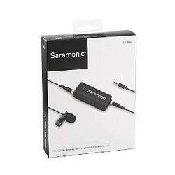 Microfone Saramonic LavMic, para Smartfones, câmeras GoPro e DSRL