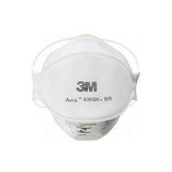 Respirador Descartável - 3M - Sem Válvula - Dobrável - PFF2 Aura 9320H BR - Branco