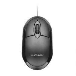 Mouse USB óptico Classic Full Black MO300 preto - MultilaserCódigo: 00795