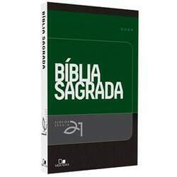 Bíblia Sagrada A21 Normal C/ Referencias Cruzadas Capa Brochura Verde e Cinza