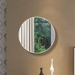 Painel Decorativo Redondo com Espelho 60x60cm ES11 Dalla Costa