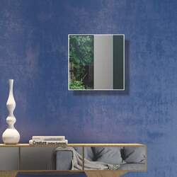 Painel Decorativo Quadrado com Espelho Colado 30x30cm ES5 Dalla Costa