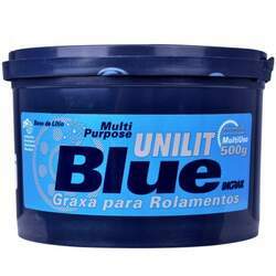 Graxa Azul Rolamentos e Mancais Unilit Blue-2 500 Gramas