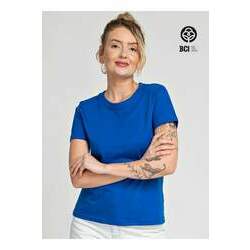 Camiseta Feminina Algodão, Azul Royal