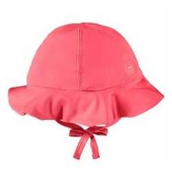 Chapéu Praia Bebê Proteção UV Pink Flúor Up Baby