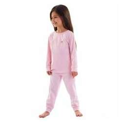 Pijama Térmico Infantil Energy Thermo Dry Rosa Claro Up Baby