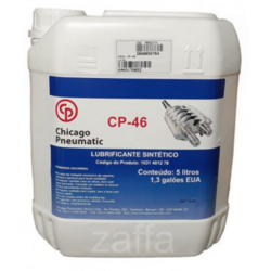 Óleo Sintético CP46 5 litros P/8 000 horas CP-46 CP 46 Original Chicago Pneumatic