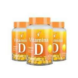 Kit Vitamina D - 90 dias - 90 cápsulas E-book