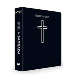 Bíblia Sagrada Média Salvos Pela Graça NVI Brochura Azul