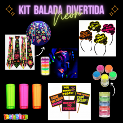 Kit Balada Divertida Neon