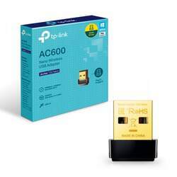 Adaptador USB Wireless TP-Link Archer T2U Nano, Dual Band (5GHz/2 4GHz), AC600