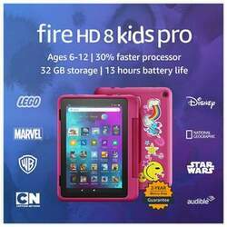 Tablet Infantil 8 Polegadas HD 32 GB, Fire, Rosa