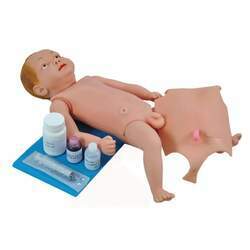 Manequim Bissexual Bebê com Órgãos Internos para Treino de Enfermagem - Sdorf - SD-4001