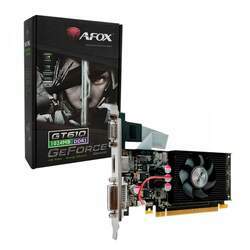 Placa de Vídeo Afox GeForce GT610 1GB, DDR3, 64 Bits, Low Profile, HDMI/DVI/VGA - AF610-1024D3L5
