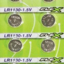 Bateria Botão Flex LR1130 1 5V Com 02 Unidades
