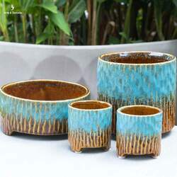 Vasos Decorativos em Cerâmica Cachepot