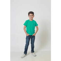 Camiseta ou Body Unissex - Basic - Infantil - Verde Jade